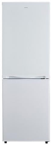 INFINITON Frigorifico Combi FGC-A164B, 223 Litros, 161 cm de Altura, Compresor Silent desing, Iluminación LED interior, Diseño con Tirador integrado, E, Blanco