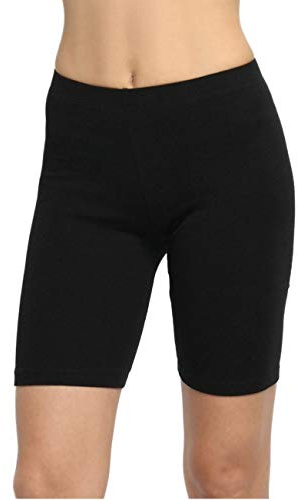 Crazy Girls Womens Cycling Shorts, Black, ML (UK 12-14)