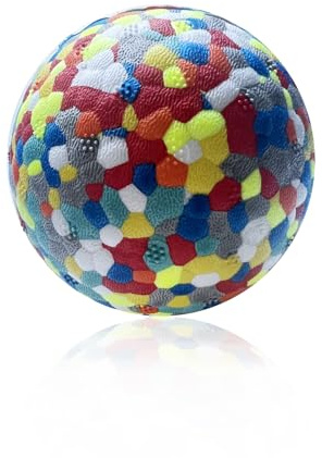 FONPOO Balle pour chien super extensible, indestructible, avec les matériaux les plus récents, jouet aquatique interactif pour chiens de petite et moyenne taille