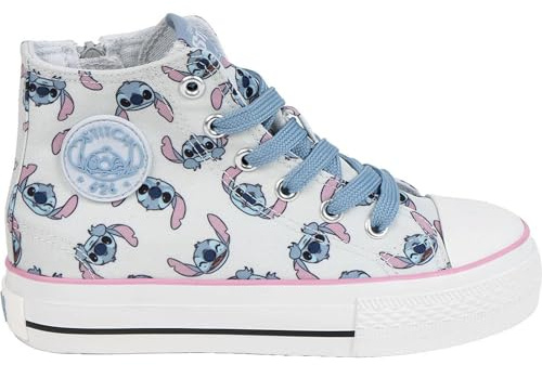 CERDÁ LIFE'S LITTLE MOMENTS | Zapatillas Stitch Loneta Altas – Zapatillas Stitch 8-14 Años Diseño Moderno y Cómodo