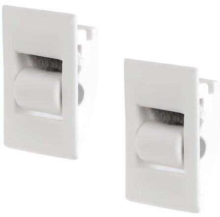 2 Pasacintas Persiana Compacto Rodillos Nylon/Metal. (Rodillos de nylon cinta hasta 18mm)