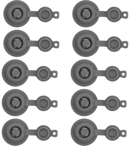 CORHAD Tapones de válvula de Aire para colchón Inflable (10 Unidades), Tapones de inflado de Almohada de TPU a Prueba de Fugas para Equipo de Camping, Puerto de desinflado Reutilizable con Sello
