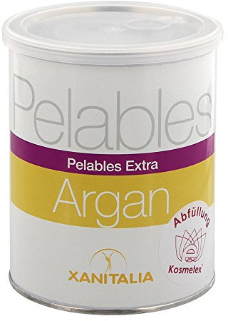Kosmetex Xanitalia Pelables EXTRA Wachs-Dose Argan für flexibles Waxing ohne Vliesstreife, 800g