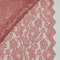 MAGAM-Stoffe Carmen Spitzenstoff Blumen-Spitze Bekleidung Deko Meterware 50cm (Alt Rosa)