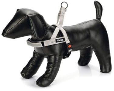 Karlie Art Sportiv Premium, Hundegeschirre, Nylon, Grau, 42-53x2 cm
