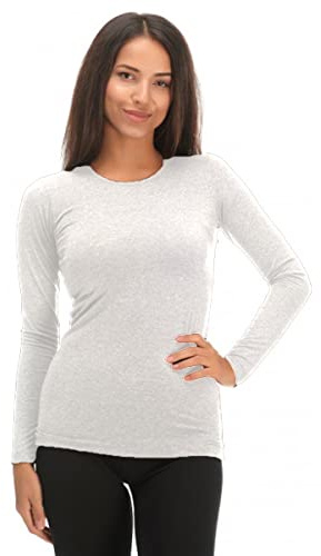 JADEA - Camiciola Manica Lunga Donna 4055