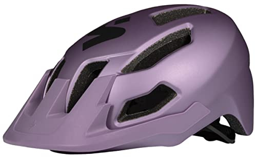 Sweet Protection Unisex-Youth Dissenter Helmet Jr, Dark Lilac Metallic, S