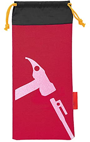 Custodia per Chiodi per Martello, Borsa per Picchetti per Tenda Borsa per Picchetti per Tenda da Campeggio per Martelli per Tende da Campeggio (Wine Red)