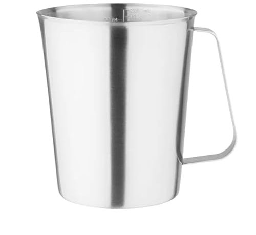 Vogue Stainless Steel Measuring Jug - 2Ltr