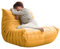 Generisch Sitzsäcke für Erwachsene, weiche Sitzsäcke aus Memory-Schaum mit Füllmaterial, Lounge-Sitzsack für Schlafzimmer, Zimmer, Spielstätten (Yellow)