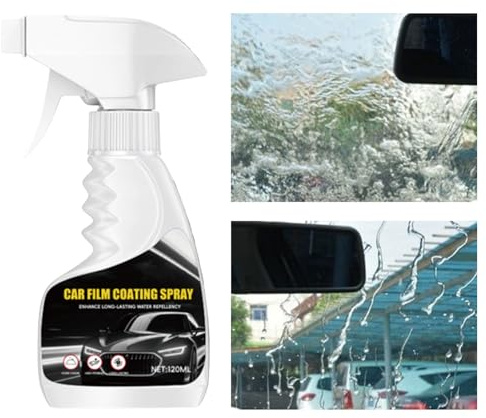 Glastätning | 120 ml vattentätt rengöringsmedel – regnavvisande bilglastätning – för glans rengöring fläckskydd SUV traktor traktor trailer