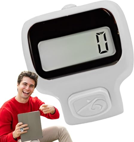 Generisk elektronisk, | handräknare med digital display, manuell klickerräknare för sport, fitness