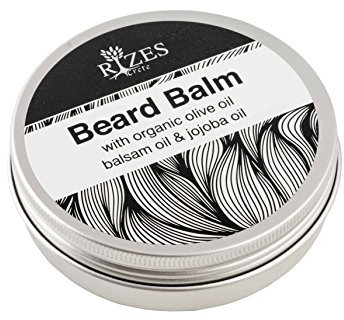 Original Rizes Beard Balm 100gr. Bartpflege mit Sheabutter, Jojobaöl und organischem Olivenöl | natürlich & vegan