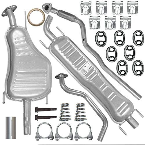 Auspuffanlage Schalldämpferset Auspuff für Opel Zafira A 1 I 1.8i 16V