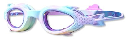 OLYSPM Gafas de Natación para Niños - Antivaho y Antifugas Con Lentes PC y Sellado de Silicona para Piscina y Buceo - 3 a 14 Años