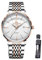 Raitown Herrenuhr Edelstahl, 40mm gewölbtes Glas, Retro-Stil mit minimalistischem Design, Zifferblatt mit Datum, 30M wasserdicht, Analoges Quarzwerk, Männer Armbanduhr Rosegold