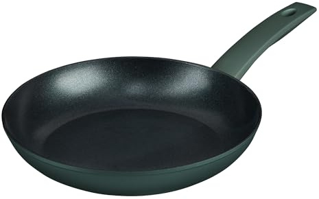 Prestige Earth Friendly 24cm Non-Stick Induction Frying Pan – Plant-Based Coating, Toxic Free, Made in Italy, Green