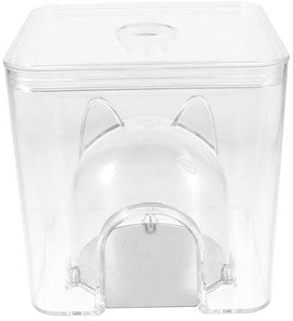 Hemobllo Casa Di Raffreddamento Per Criceti Igloo in Plastica 14x14x14 Cm Nido Fisico Refrigerante Estivo Per Piccoli Animali Domestici Design Rinfrescante e Facile Da Pulire