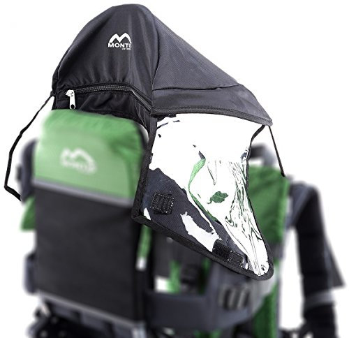 MONTIS ROOF ONE, Sonnendach/Regendach mit Fenstern für MONTIS-Kindertragen