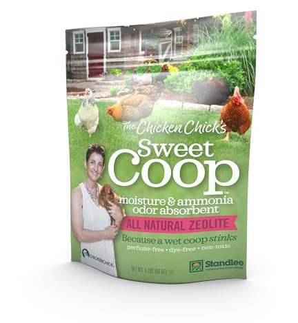 The Chicken Chick Sweet Coop, Zeolite Bedding Enhancer, 5lb Bag