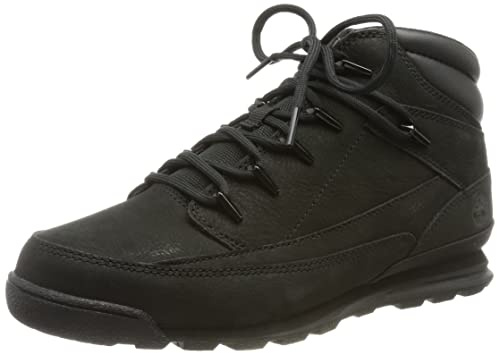Timberland Euro Rock Wr, Stivali, Uomo, Black Nubuck, 43.5 EU