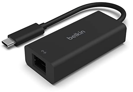Belkin USB Type C to HDMI 2.1 Adapter, Tethered 4.33in Cable with 8K@60Hz, 4K@144Hz, HDR, HBR3, DSC, HDCP 2.2, USB-IF Certified for Chromebook, Macbook, iPad Pro and other USB C Devices