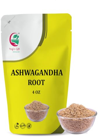 Yogi's Gift Ashwagandha Root Withania Somnifera 4 oz, Dried Herb Tea