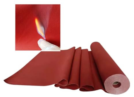 Couverture Anti feu, Couverture De Soudure, À Toute Épreuve Fibre De Verre Couverture Anti-feu Protéger Le Travail Zone De Sparks, Tailles Personnalisables(1MX1MX0.9mm)