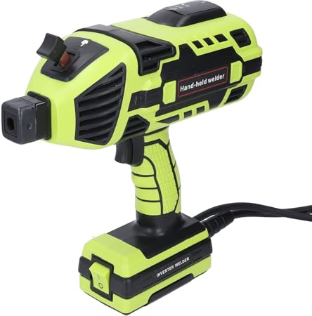 Vvikizy Handheld Welder Portable Arc Welding Machine med IGBT Inverter Technology 20-120A Justerbar Utgång för 3/32 Till 1/8 Tum Stavar Lätt Mångsidig Svetsning (EU -plugg 220 V)