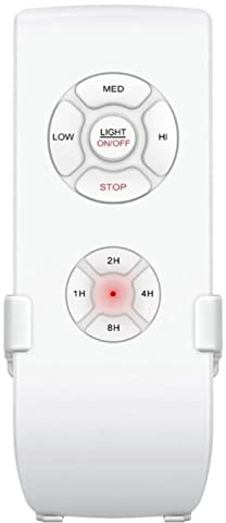 Kit di telecomando universale per ventilatore da soffitto - Lampada da soffitto 3 in 1, telecomando wireless e kit ricevitore, adatto per varie lampade da soffitto