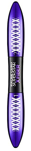 2 x L'Oreal Paris False Lash Superstar X Fiber Mascara - Xtreme Black