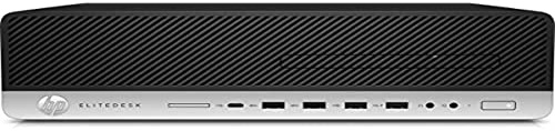 HP EliteDesk 800 G3 3,2 GHz i5-6500 SFF svart, silverPC (renoverad)