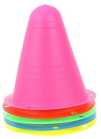 TOYANDONA 25stücke Farbige Trainingsmarkierungen Für Rollschuhlaufen Windfeste Markierungskegel Für Indoor Und Outdoor Für Sporttraining Und Agilitätsübungen Sicher Und Leicht