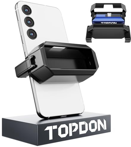 TOPDON Thermal Camera Phone Holder, Phone Mount for TC001 & TC002, Universally Compatible with All Phones, Black