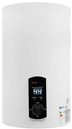 Chauffe-eau à réservoir 2000 W avec gaine en fer (capacité du réservoir 30 l) pour cuisines, salles de bains, bars, restaurants, hôtels, salons de coiffure