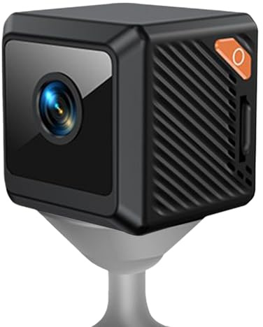 Flkiglm Trådlös 1080P inomhuskamera - inomhuskameror för WiFi i, övervakningssystem med rörelsedetektering för djur dörrar fönster inomhus utomhus resor