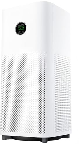 Purificatore d'aria Xiaomi Mijia 6 per 87,5 ㎡, rimuove 99,98% particelle 0,3μm, polvere, allergeni, odori, fumo, controllo Alexa e app, modalità sonno silenziosa, bianco