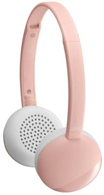 JVC HA-S22W Wireless Bluetooth On-Ear Headphones - Pink
