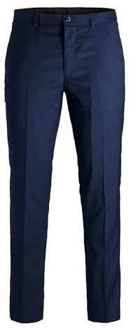 Jack & Jones Jprfranco Trouser Noos, Pantalones de Traje Hombre, Dark Navy, 50