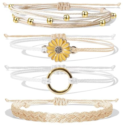 choice of all String Bracelets for Women Boho Wave Surfer Beach Wear Cute Bracelets Set Summer Friendship Jewelry Accessories Beach Stuff