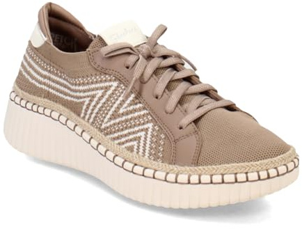 Skechers Wilshire BLVD-Bellevue - Zapatillas para Mujer, Moca, 36 EU