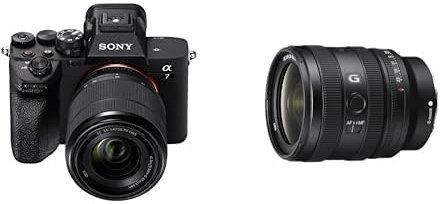 Sony Alpha 7 IV Kit Fotocamera Mirrorless Full-Frame 33 Mp Con Obiettivo Sony 28-70 Mm F3.5-5.6, Nero + Obiettivo SEL2450G
