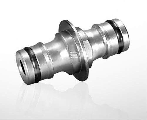 Diivoo 2 Pezzi Attacco Rapido Acqua, Raccordi per Tubi Irrigazione in Metallo,Adattatore per Rubinetto da 1/2, per Irrigazione e Giardino