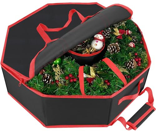 Scatole Portagiochi Bambini Rotonda, Scatole Portaoggetti con Coperchio 66L Bambini Contenitori Pieghevole Tasche Interne, Doppie Cerniere e Manici per Giocattoli, Vestiti, Libri, Guardaroba (Nero)