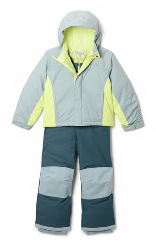 Columbia Buga III Set, Pezzo unico, Design isolante, Calore riflettente, waterproof e traspirante, Resistente al vento, Vestibilità personalizzata, Dettagli resistenti - Unisex per ragazzi