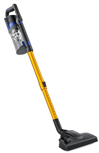 VACTechPro Escoba eléctrica con Cable, Amarillo