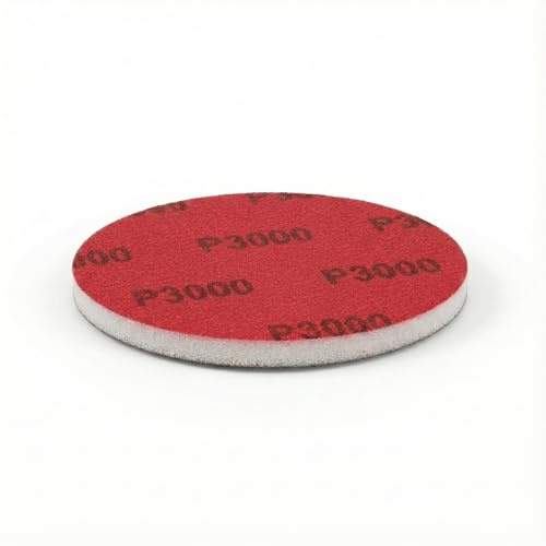 Sanding Sponges 12 Packs 150mm, 3000 Grit Fine Polishing Sponges, Wet and Dry Sandpaper Sponge Blocks for Mirror Finish on Cars, Furniture & Crafts