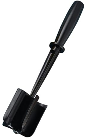 SHINEOFI Hachoir à Viande Manuel Noir En Nylon Presse-purée Multifonction Pour Hachage Bœuf Pommes De Terre Légumes Usage Domestique Ustensile La Cuisine Simple à Nettoyer