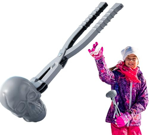 Generisch Moule à boules de neige pour enfants | Appareil de préhension ergonomique | Pinces pour formes de boules de neige – Pour parcs, aires de jeux, plages, jardins, filles, adolescents, enfants