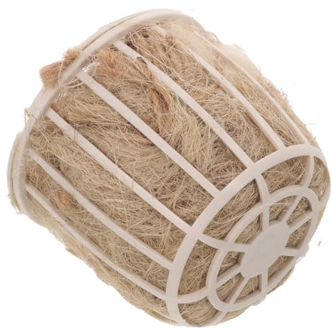 Toyvian Lot de 2 Bols de Nidification en Plastique Solide pour Oiseaux Nichoirs Solides pour Perroquets Cachette Adaptée la Nidification en Cage Accessoires pour Élevage et Incubation